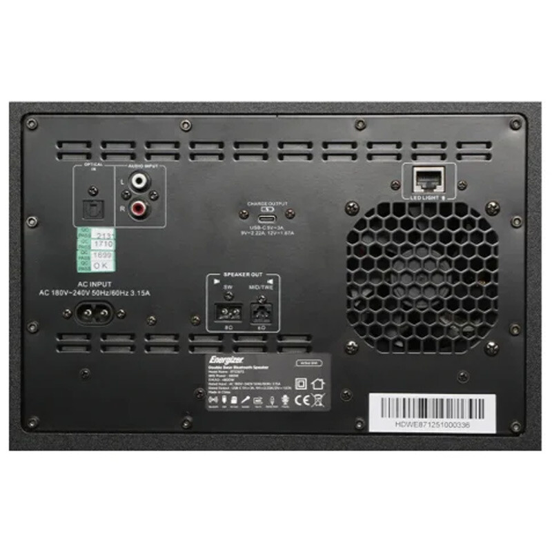 اسپیکر خانگی ایستاده Energizer BTS870 + میکروفون و ریموت کنترل