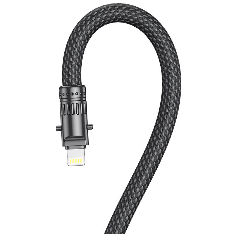 کابل کوتاه تایپ سی به لایتنینگ فست شارژ 27 وات ایکس او XO-NB-Q289A طول 30 سانتی متر