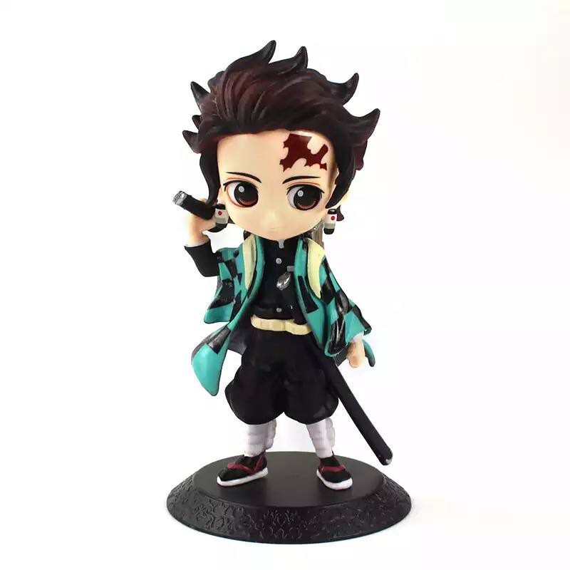 اکشن فیگور طرح کارکترهای انیمه Demon Slayer کد 3425 بسته 6 عددی