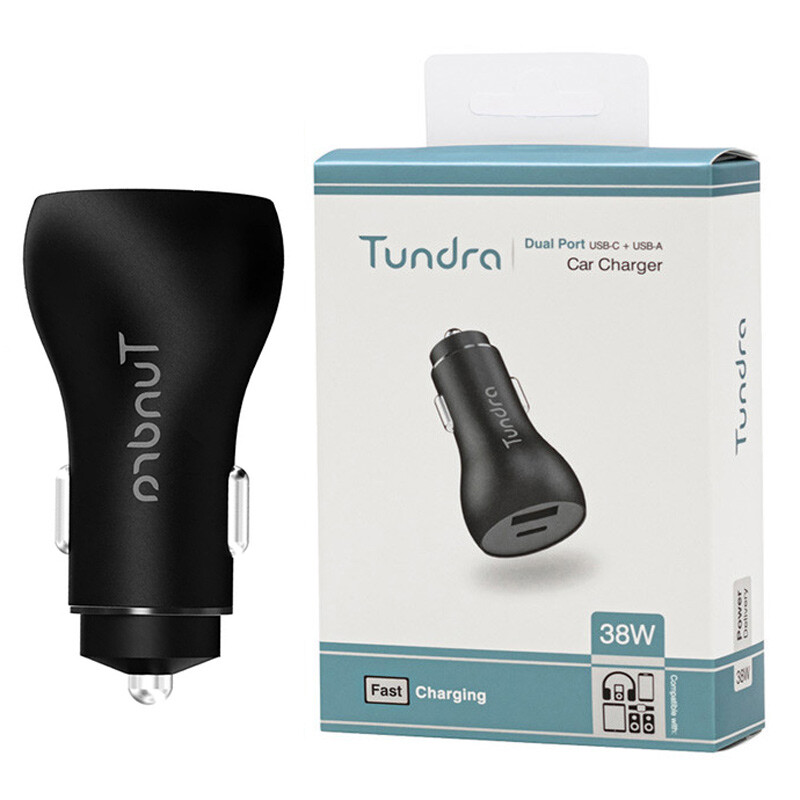 شارژر فندکی فست شارژ Tundra T30-38WPD QC PD 38W