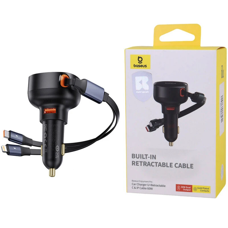 شارژر فندکی فست شارژ Baseus CCTXP-UCL 60W