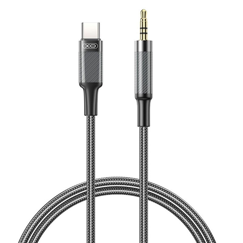 کابل تبدیل Type-C به AUX ایکس او XO-NB-R279B طول 1 متر