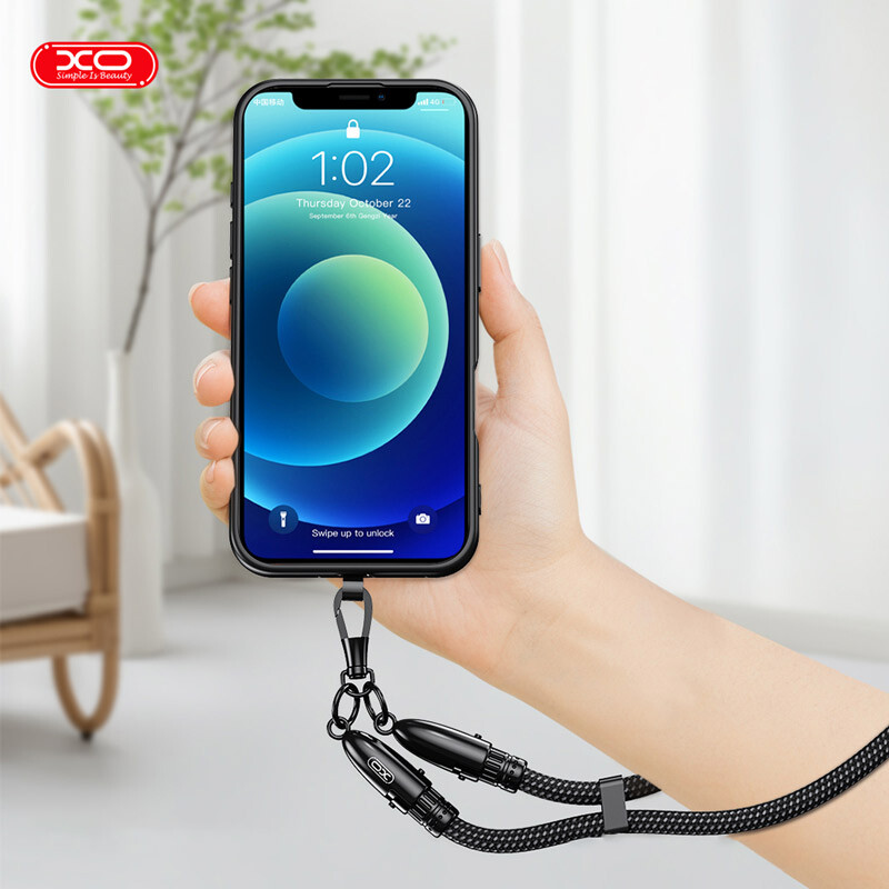 کابل کوتاه دو سر تایپ سی فست شارژ 60 وات ایکس او XO-NB-Q289B طول 30 سانتی متر