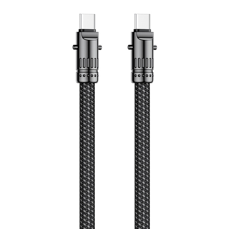 کابل کوتاه دو سر تایپ سی فست شارژ 60 وات ایکس او XO-NB-Q289B طول 30 سانتی متر