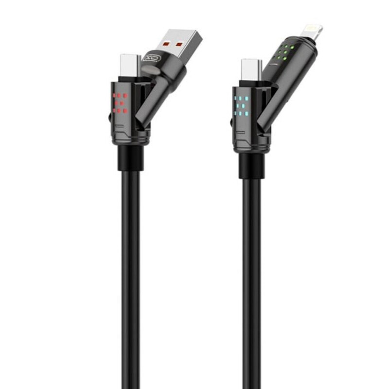 کابل شارژ چندکاره فست شارژ 60 وات ایکس او XO-NB295 طول 1.2 متر