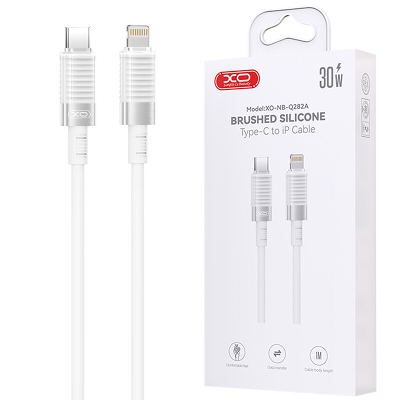 کابل تایپ سی به لایتنینگ فست شارژ 30 وات ایکس او XO-NB-Q282A طول 1 متر