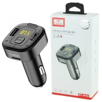 شارژر فندکی + FM Player بلوتوثی Earldom ET-M76