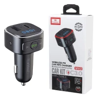 شارژر فندکی + FM Player بلوتوثی Earldom ET-M52