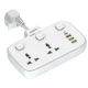 چند راهی 2 خانه انرجایزر EPB2503EU + شارژر USB و Type-C