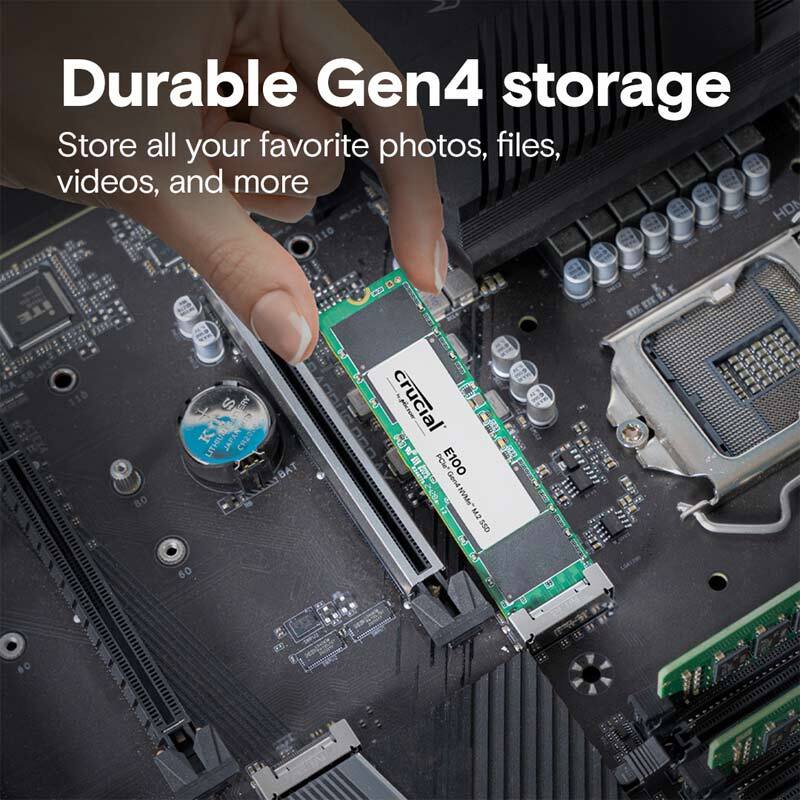 حافظه SSD کروشیال Crucial E100 1TB M.2