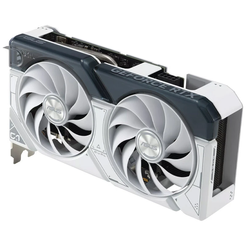 کارت گرافیک Asus Dual GeForce RTX 4060 White OC 8GB GDDR6 128Bit