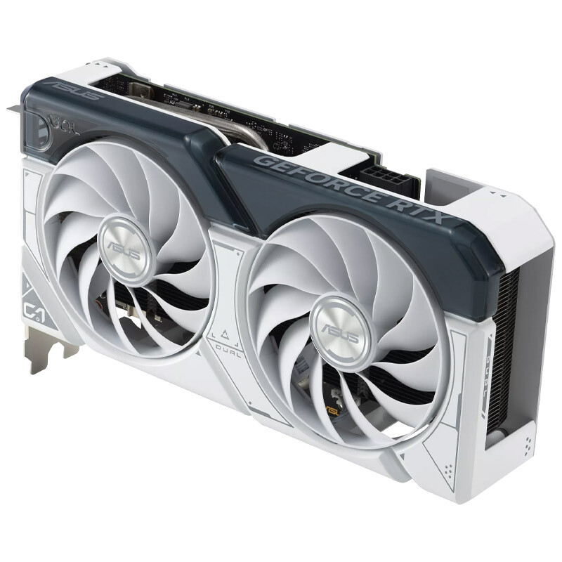 کارت گرافیک Asus Dual GeForce RTX 4060 White OC 8GB GDDR6 128Bit