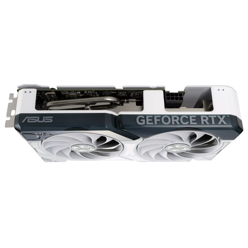 کارت گرافیک Asus Dual GeForce RTX 4060 White OC 8GB GDDR6 128Bit