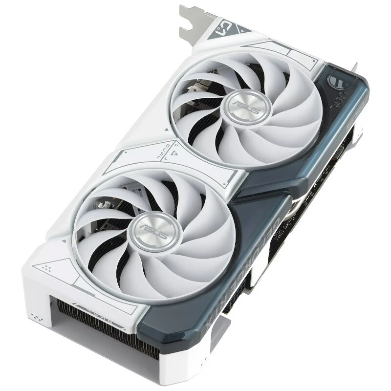 کارت گرافیک Asus Dual GeForce RTX 4060 White OC 8GB GDDR6 128Bit
