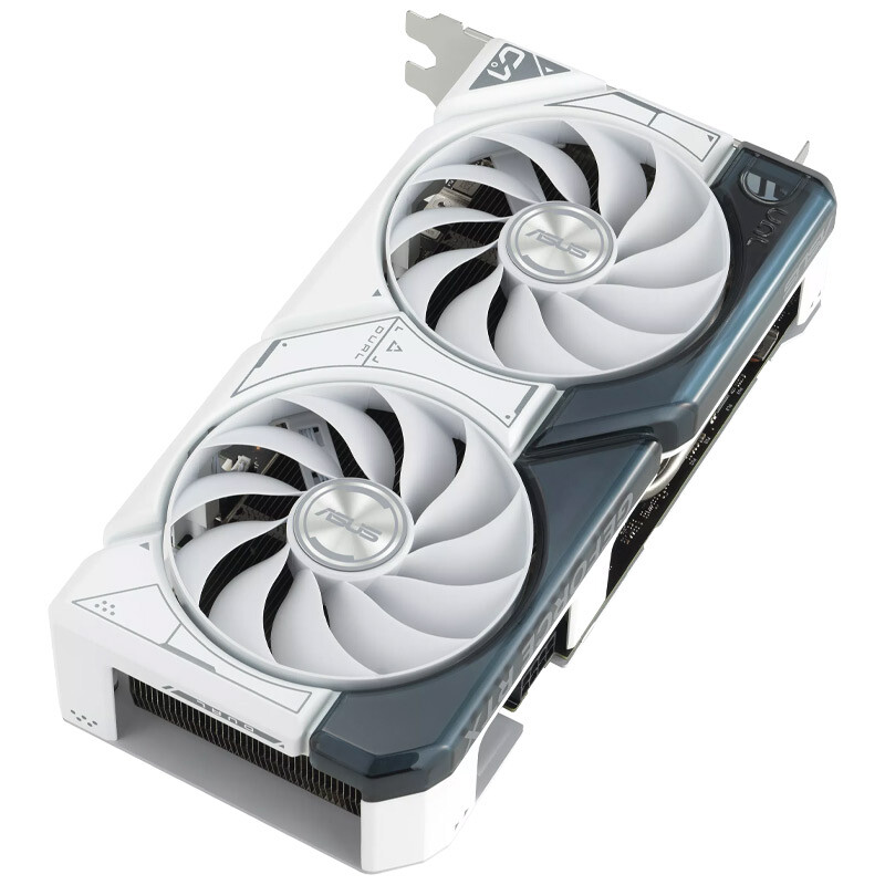 کارت گرافیک Asus Dual GeForce RTX 4060 White OC 8GB GDDR6 128Bit