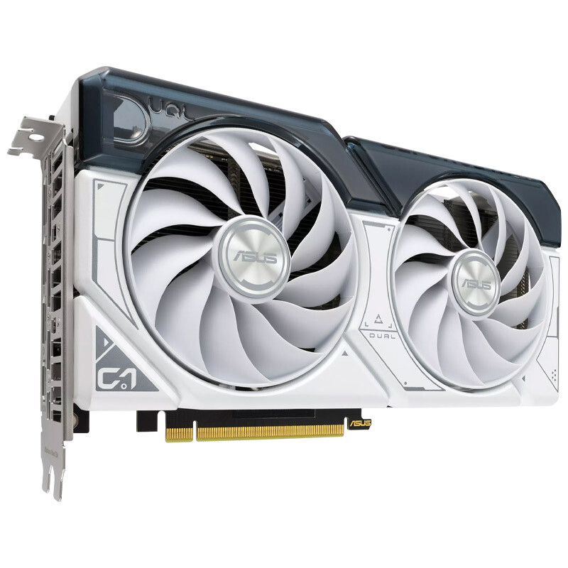 کارت گرافیک Asus Dual GeForce RTX 4060 White OC 8GB GDDR6 128Bit