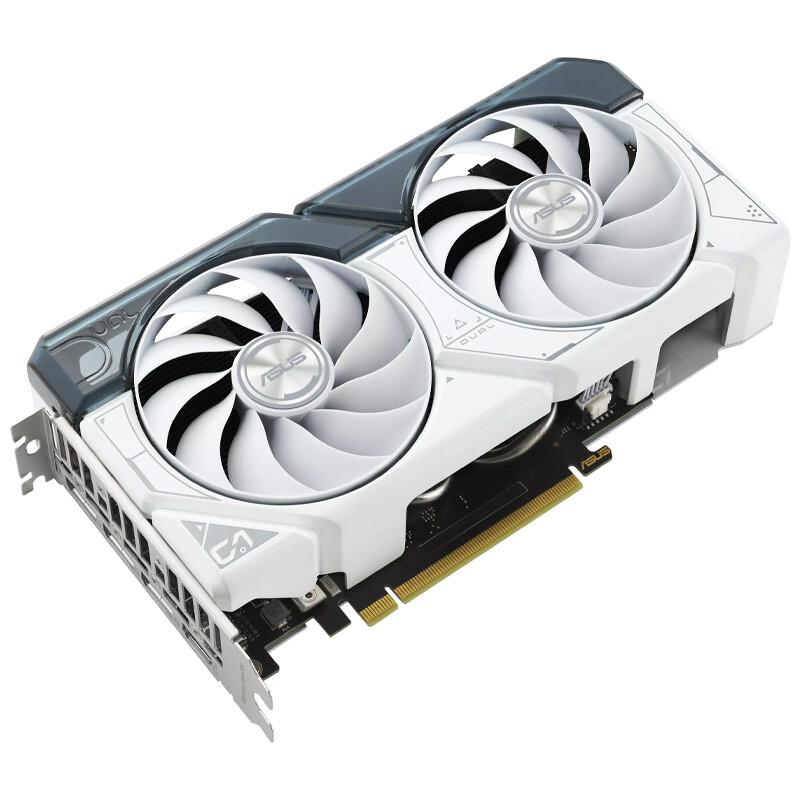 کارت گرافیک Asus Dual GeForce RTX 4060 White OC 8GB GDDR6 128Bit