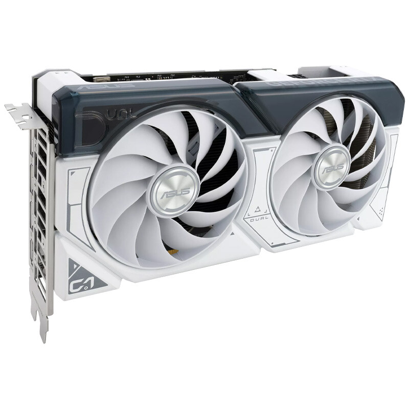 کارت گرافیک Asus Dual GeForce RTX 4060 White OC 8GB GDDR6 128Bit