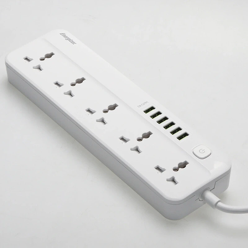 چند راهی 5 خانه انرجایزر EPB2505EU با کابل 2 متری + شارژر USB