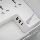 چند راهی و شارژر وایرلس انرجایزر EPB2506EU با کابل 2 متری + شارژر USB و Type-C