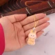 ست جاکلیدی و آویز موبایل لبوبو مخملی