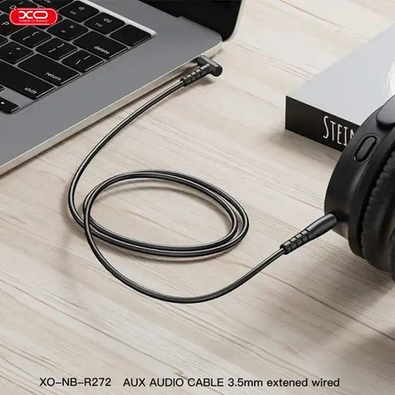 کابل AUX ایکس او XO-NB-R272 یکسر L طول 1 متر