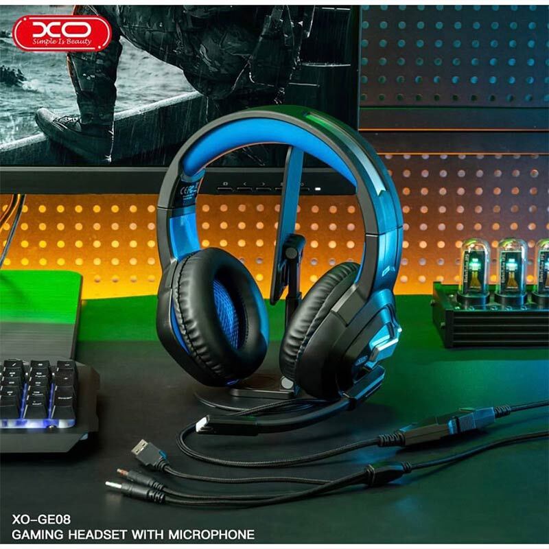 هدست گیمینگ سیم دار XO XO-GE08