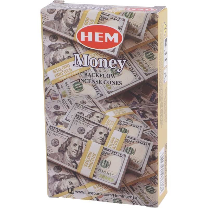 عود مخروطی مانی HEM بسته 10 عددی