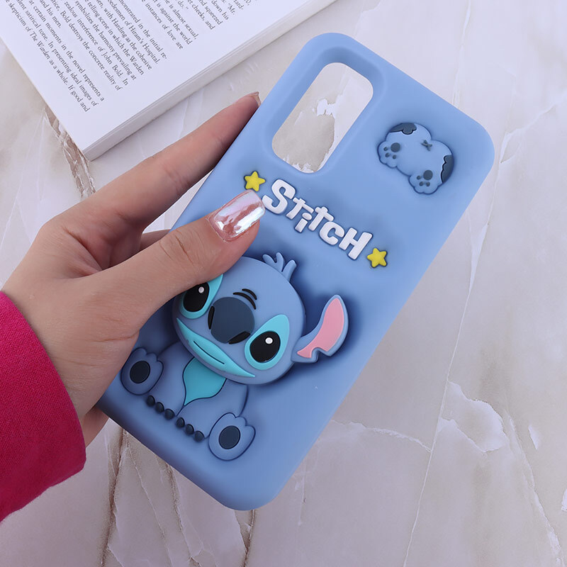 قاب سیلیکونی سامسونگ Galaxy A54 پاپ سوکت دار فانتزی برجسته