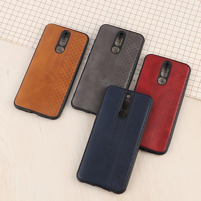قاب چرمی Canary شیائومی Redmi 8 محافظ لنزدار