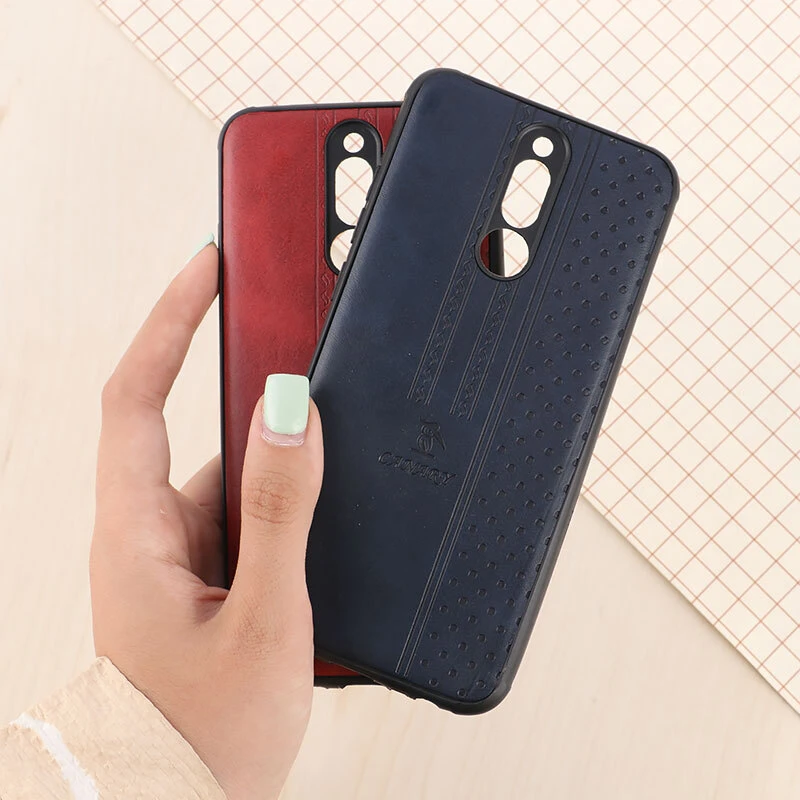 قاب چرمی Canary شیائومی Redmi 8 محافظ لنزدار