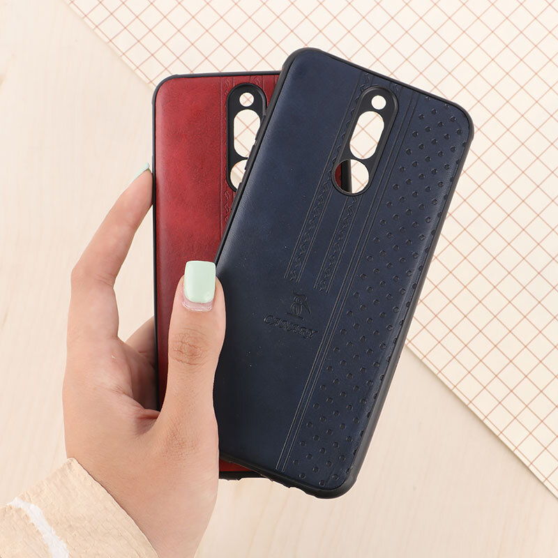قاب چرمی Canary شیائومی Redmi 8 محافظ لنزدار