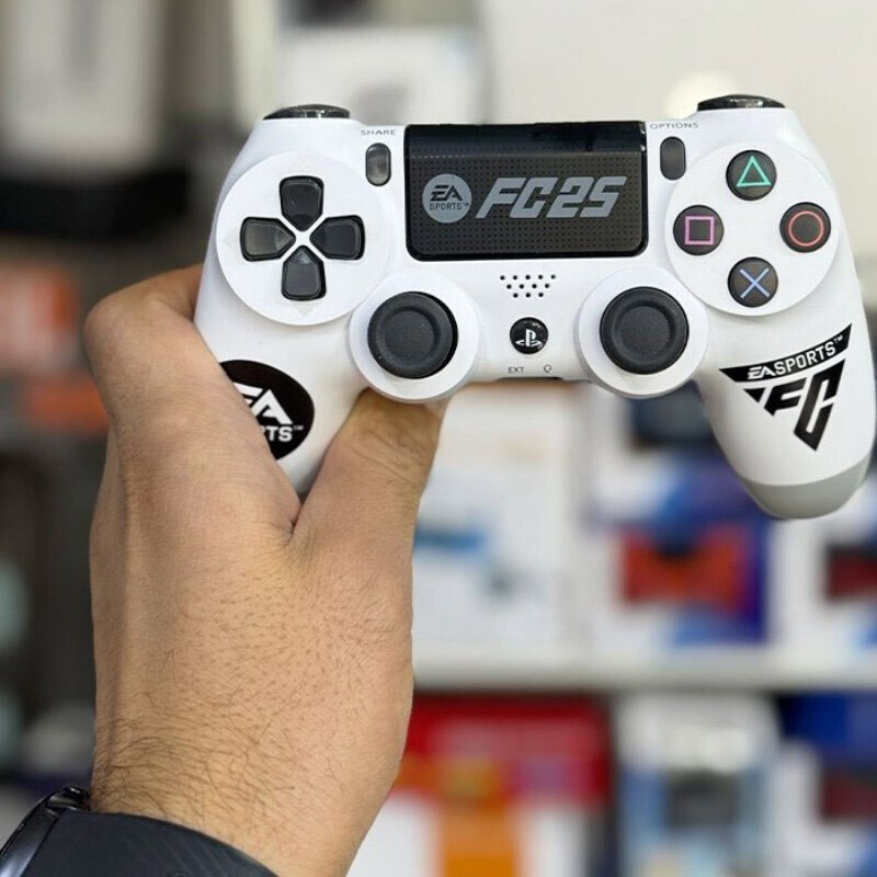 دسته بازی بی سیم PlayX FC25 زمینه سفید