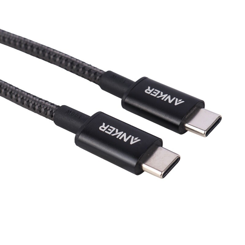 کابل دو سر تایپ سی فست شارژ 100 وات انکر A8756 طول 1 متر