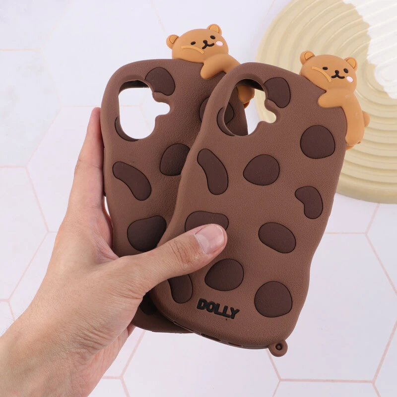 قاب ژله ای Dolly طرح کوکی با بند گردنی