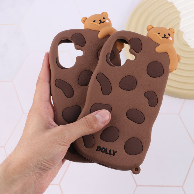 قاب ژله ای Dolly طرح کوکی با بند گردنی