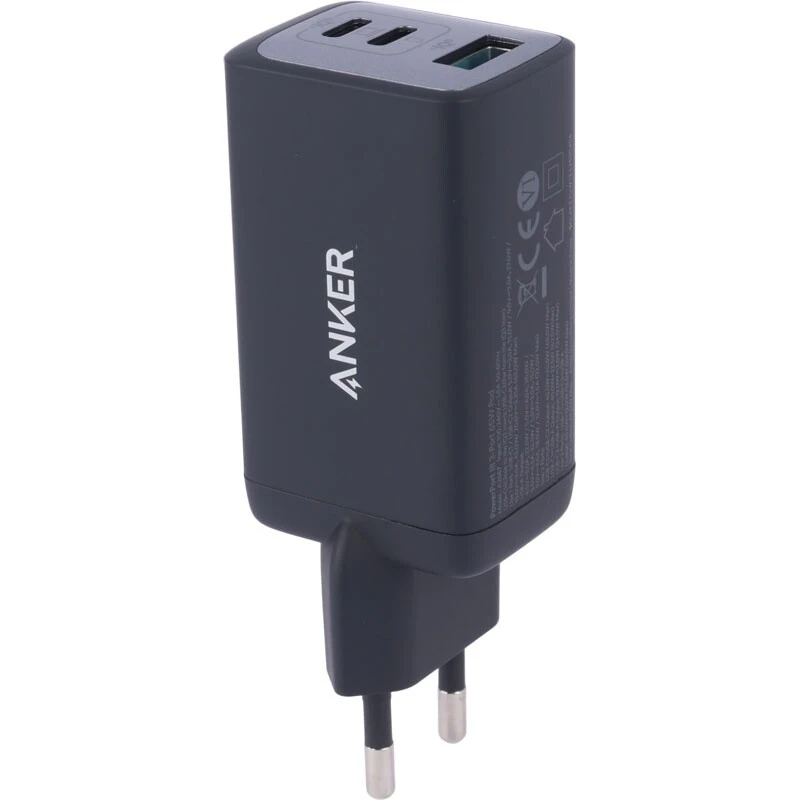 شارژر دیواری 65 وات انکر Powerport III A2667 PD 5A