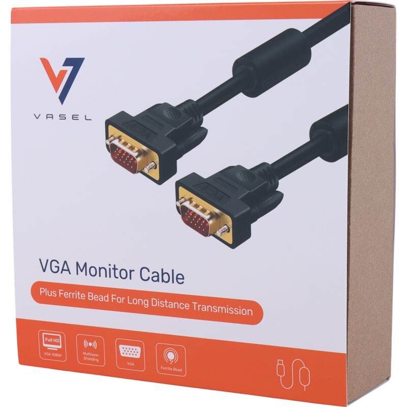 کابل VGA واصل Vasel طول 3 متر