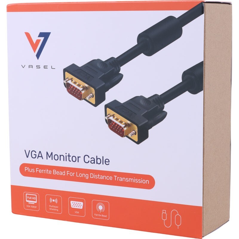کابل VGA واصل Vasel طول 5 متر