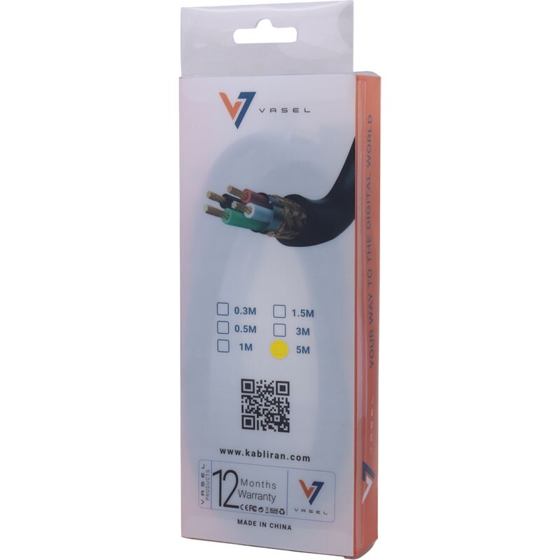 کابل افزایش طول USB واصل طول 5 متر