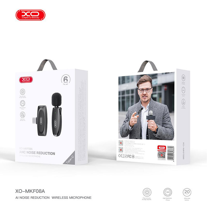 میکروفون یقه ای بی سیم XO XO-MKF08A