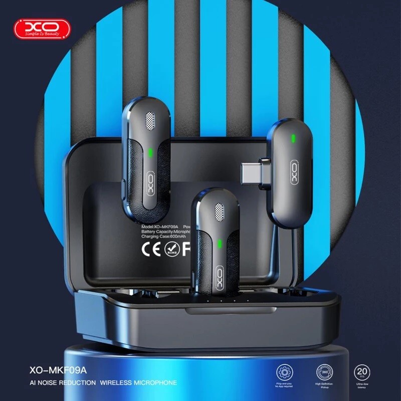 میکروفون یقه ای بی سیم XO XO-MKF09A