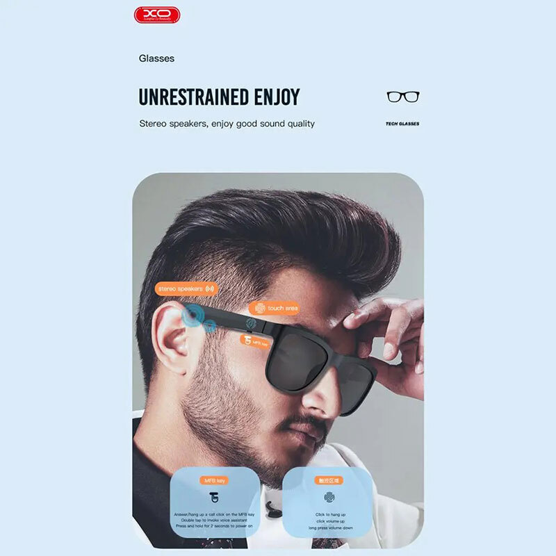 هدفون و عینک بلوتوثی ایکس او XO XO-E6