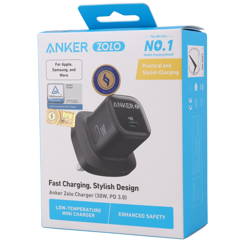 شارژر دیواری 30 وات انکر A2698 PD 3A