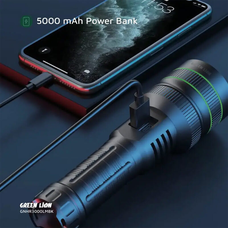چراغ قوه شارژی Green Lion Hyper Ray Pro