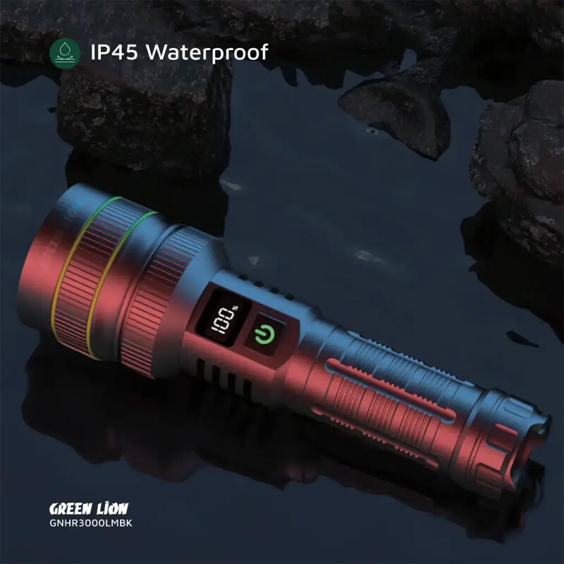 چراغ قوه شارژی Green Lion Hyper Ray Pro