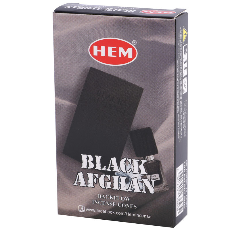 عود مخروطی بلک افغان HEM بسته 10 عددی