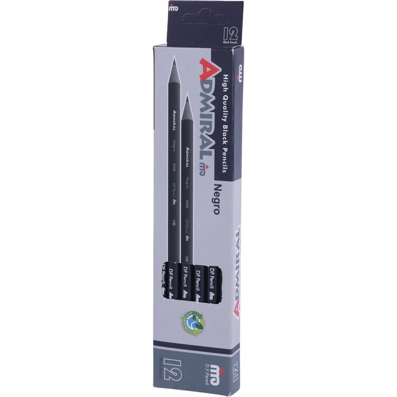 مداد مشکی آدمیرال Admiral 909B بسته 12 عددی