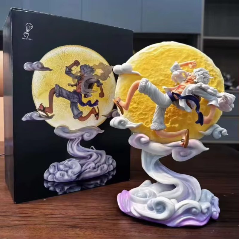 اکشن فیگور طرح One Piece Luffy Gear 5 Short Flying Moon Cloud کد B43