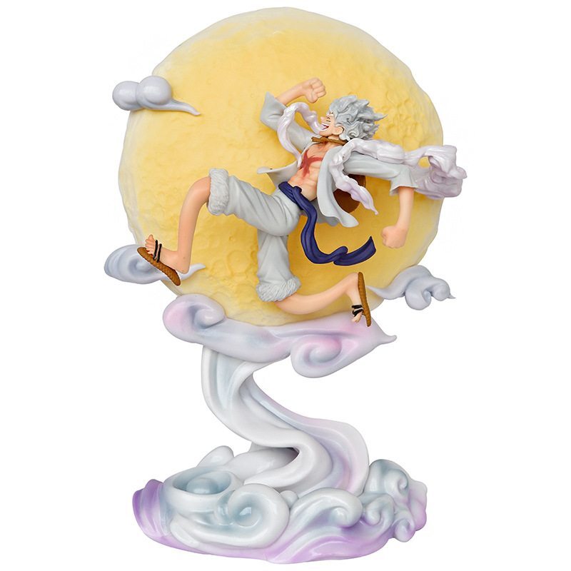 اکشن فیگور طرح One Piece Luffy Gear 5 Short Flying Moon Cloud کد B43